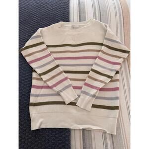 Design History Striped Knit Sweater – Size Medium size Medium